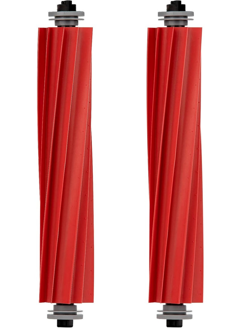 فرشتان رئيسيتان لمكنسة روبوروك S7 / S7 / S7 MaxV / S7 Max Ultra / S7 MaxV Plus / S7 MaxV Ultra / S7 Pro Ultra / Q7 / Q7 / Q7 Max / Q7 Max / مكنسة سلسلة Qrevo، قطع غيار لفة بديلة - Image 1